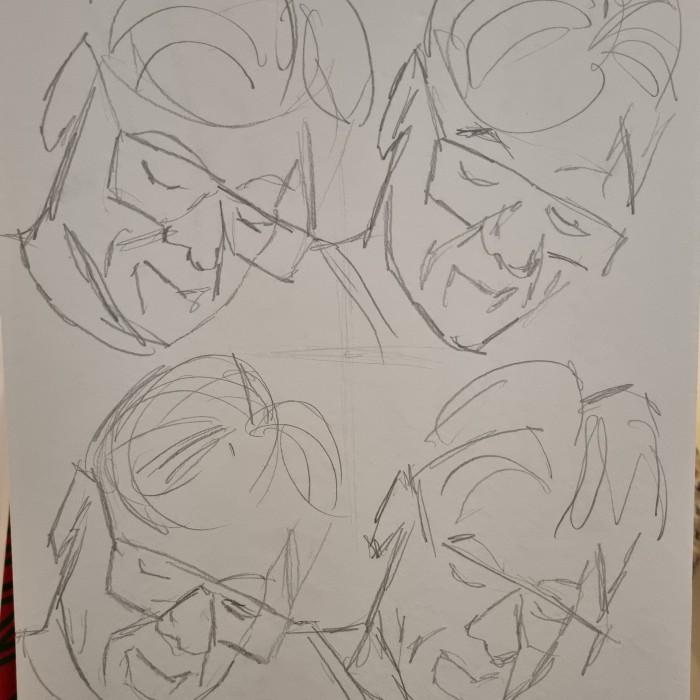 Portraits of Pete Kilkenny
Pencil on Pape